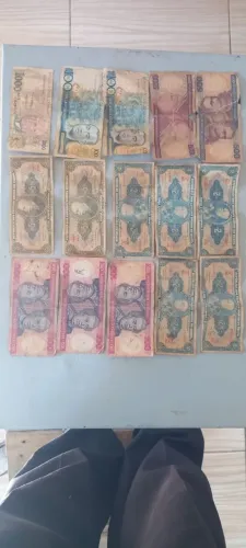 vendo cédula antigas 