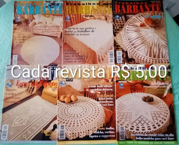 Revistas Trabalhos em barbante AnoIII