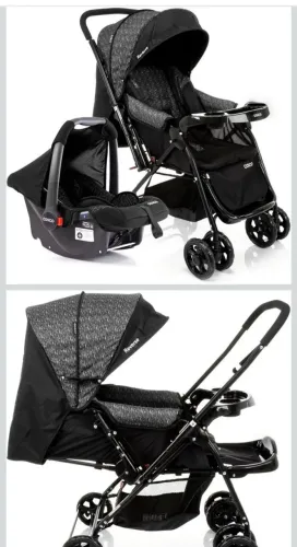 Carrinho e Bebê Conforto em excelente estado!
