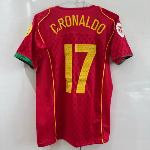 Camisa Portugal 2004-2006 - C. Ronaldo 17