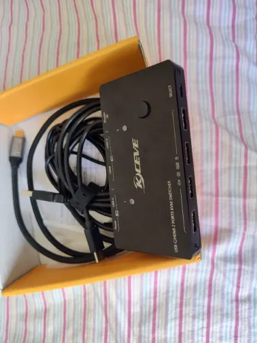 KVM usbc hdmi kceive