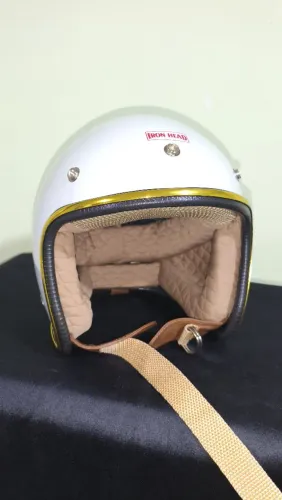 Capacetes rebaixado Iron Head , old school, Harley Davidson, cafe racer, scooter, 58 