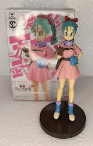 ?Action Figure Bulma - Dragon Ball (Pink Dress Ver.) - Banpresto SCultures