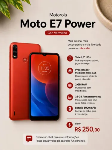 Moto E7 Power