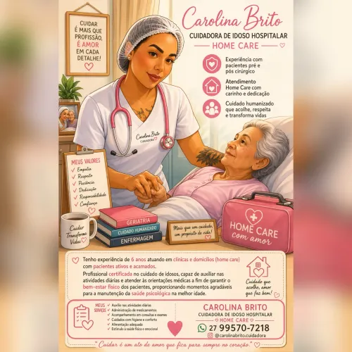 Cuidadora de idosos 