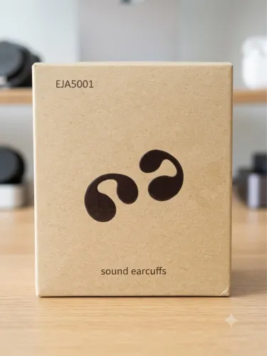 Fone Bluetooth sound earcuffs condução de ossos
