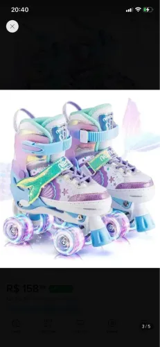 Patins femininos 
