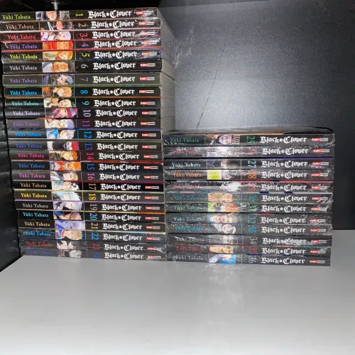 Coleção de mangá Black Clover - volume 01 ao 36
