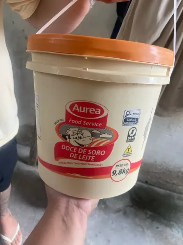 ? Doce de Soro de Leite Áurea 9,8 kg - NOVO E FECHADO