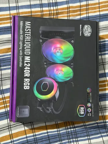Water Cooler Masterliquid ML240R ARGB Cooler Master Sem Os Fans