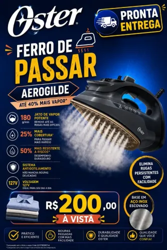 Ferro de passar OSTER