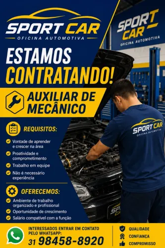 CONTRATE -SE AUXILIAR DE MECANICO /