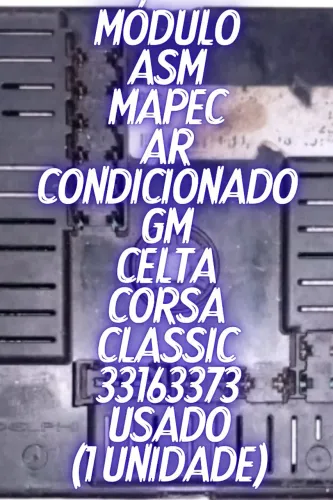 Caixa Módulo de Fusível Chevrolet 33163373 Usada<br>