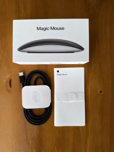 Magic Mouse Apple preto (novo)