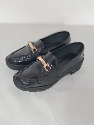 Mocassim Dakota preto - n.38 - usado