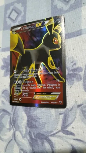 cartinha pokémon umbreon ex