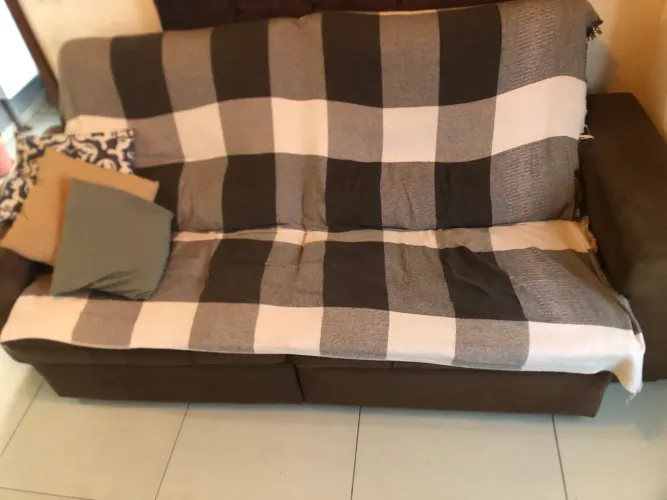 Sofá Cama Majestoso com baú!