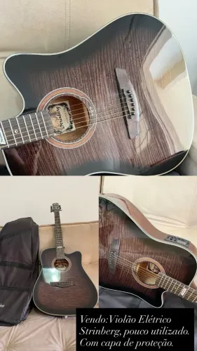 Violão strinberg elétrico 