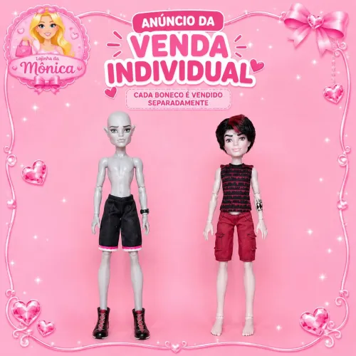 Boneco Create a Monster Drácula OU Vampiro VALOR INDIVIDUAL