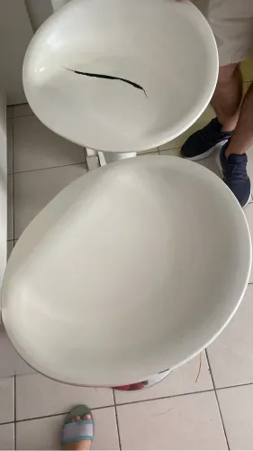 Vendo banco branco para bancada 