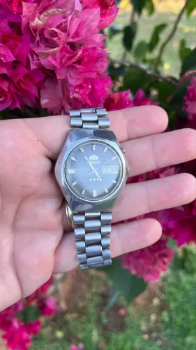 Relógio original orient 3 estrelas automático 