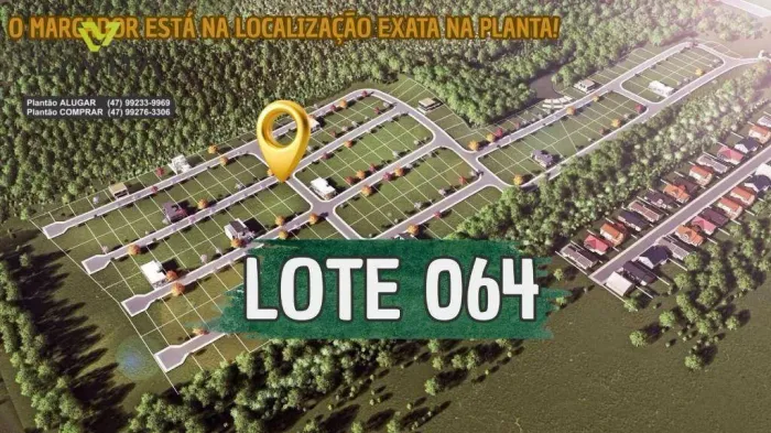 Terreno no Loteamento Vale das Figueiras em Gaspar-SC a VENDA