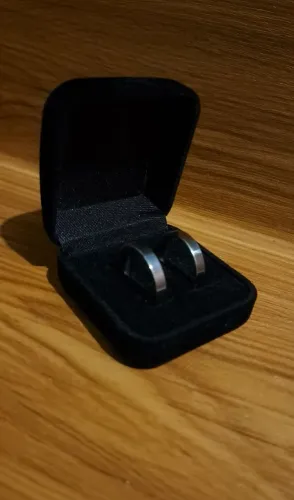 Alianças Prata Reta 4mm Compromisso/Noivado
