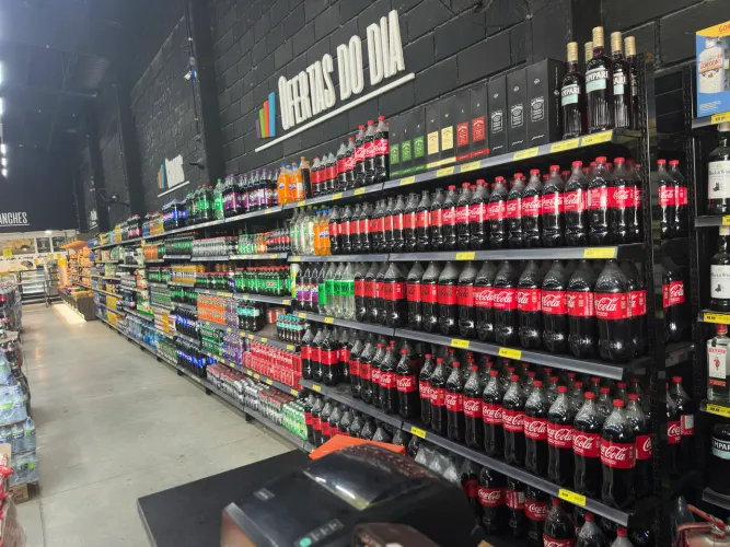 Prateleira de Supermercado Gôndola 