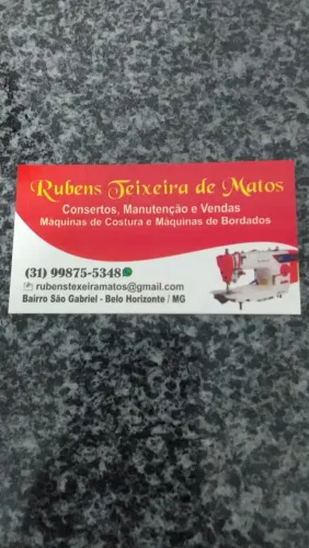 Máquinas de costuras industriais e eletrônica e doméstica