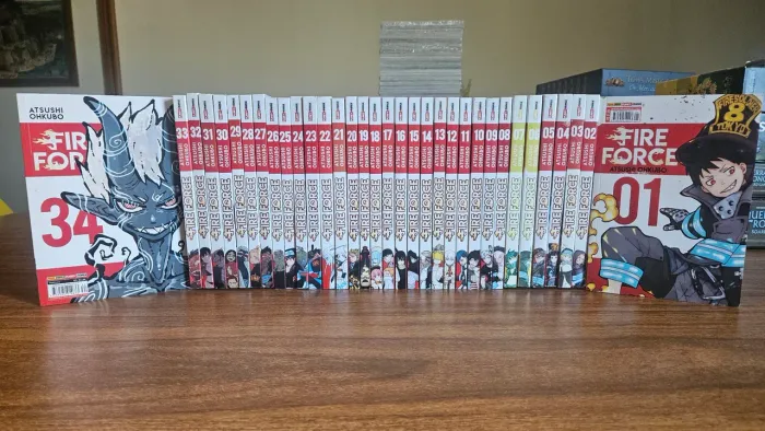 Fire Fore 1 ao 34 (Coleção Completa) 