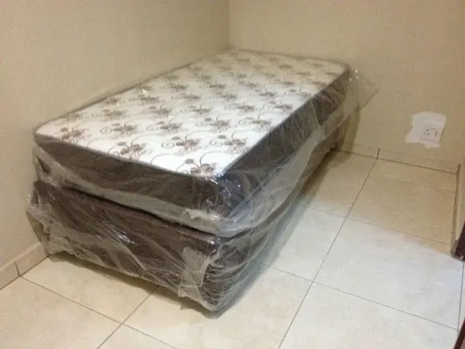 CAMA BOX DE SOLTEIRO - LOJÃO DAS CAMAS - DISPONÍVEL