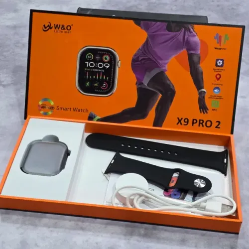 Lacrado AMOLED Relógio Smartwatch X9 Pro 2 (IP68, NFC e assistente de voz)