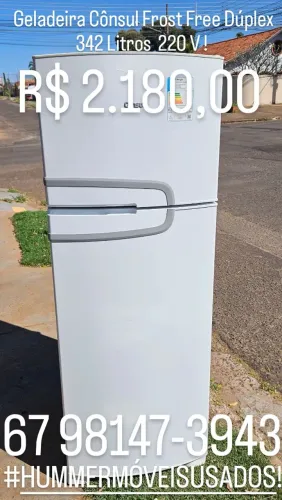 Vende - Se Geladeira Cônsul Frost Free Dúplex 342 Litros 220 V !