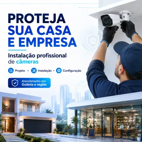 Instalação de Câmeras de Segurança CFTV em Goiânia e Região - Concept Sistemas