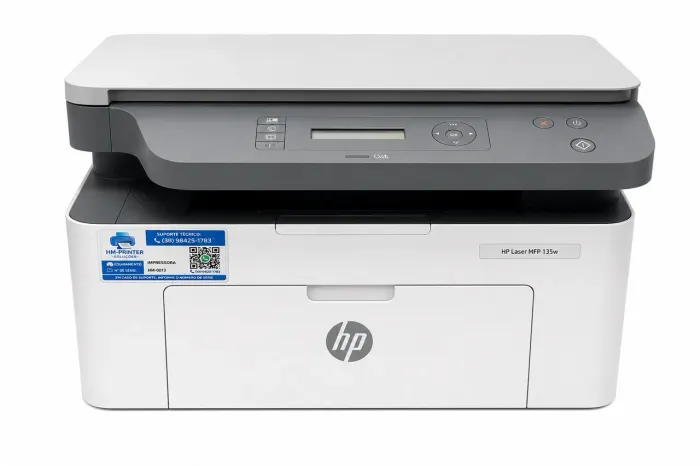 Impressora hp laser mfp 135w grátis 3 toners novos