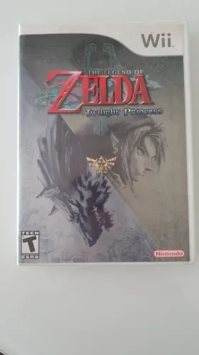 Wii (Capa) Zelda Twilight Princess