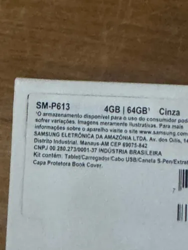 Samsung Galaxy Tab S6 Lite SM-P613