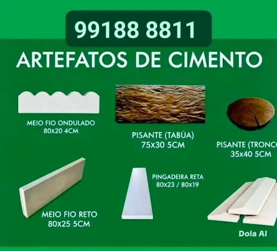 Artefatos de cimento
