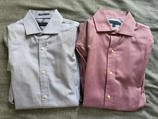 Camisa Social TOMMY HILFIGER S-P ORIGINAL R$300,00