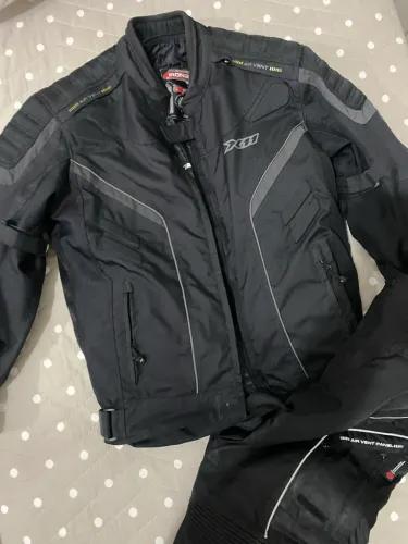 Conjunto Motoqueiro X11 jaqueta e calça p