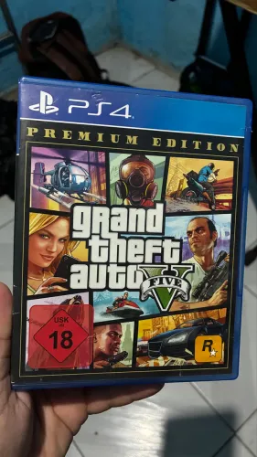 Jogo ps4 GTA V 5 com mapa
