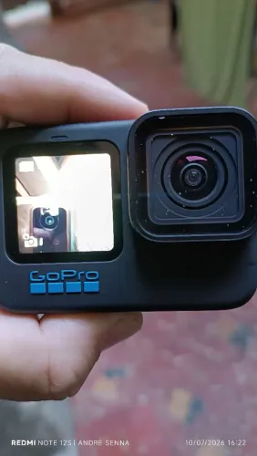 Gopro 11 black (Sem cartão de memória) usada 1 vez