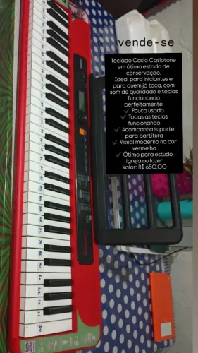 TECLADO DA CASIO CASIOTONE