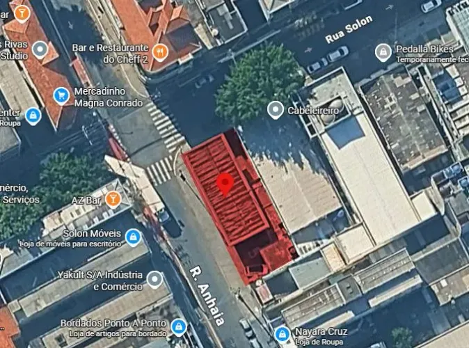 Terreno à venda, 348 m² por R$ 3.000.000 - Bom Retiro - São Paulo/SP