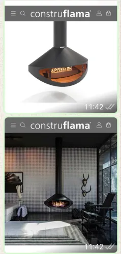 Lareira a álcool cereal de grife .. sofística seu ambiente nesse inverno.