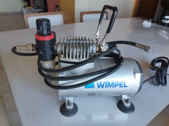Mini compressor aerógrafo wimpel