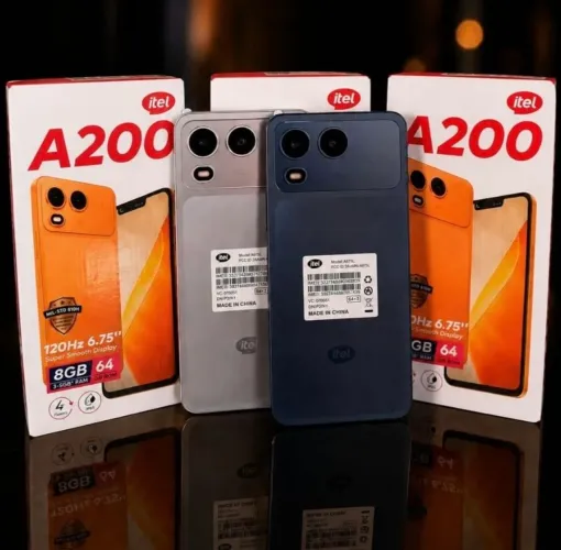 Telefone Lançamento - ITEL A200 Sabor iPhone 64/3 Azul 