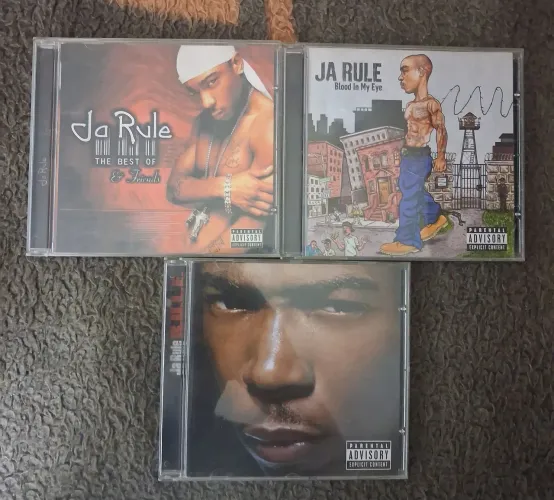 Cds Ja rule raros 3 cds 