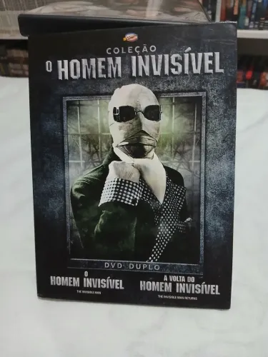 Dvd homem invisivel e volta do homem invisivel vincent price