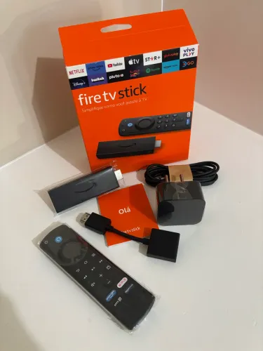 Fire TV Stick | Full HD c/ Alexa | Controle Remoto por voz com Alexa